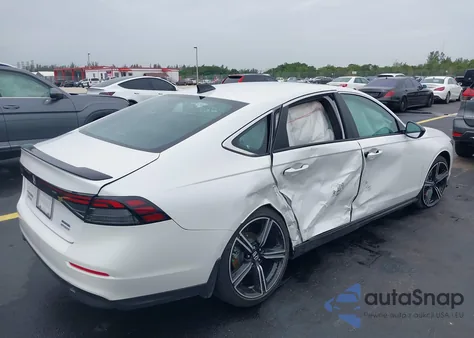 2025 Honda Accord Hybrid Sport из США, поврежденный, VIN 1HGCY2F58SA033072